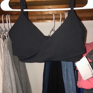 NWT Fabletics Tammy Sports Bra Black